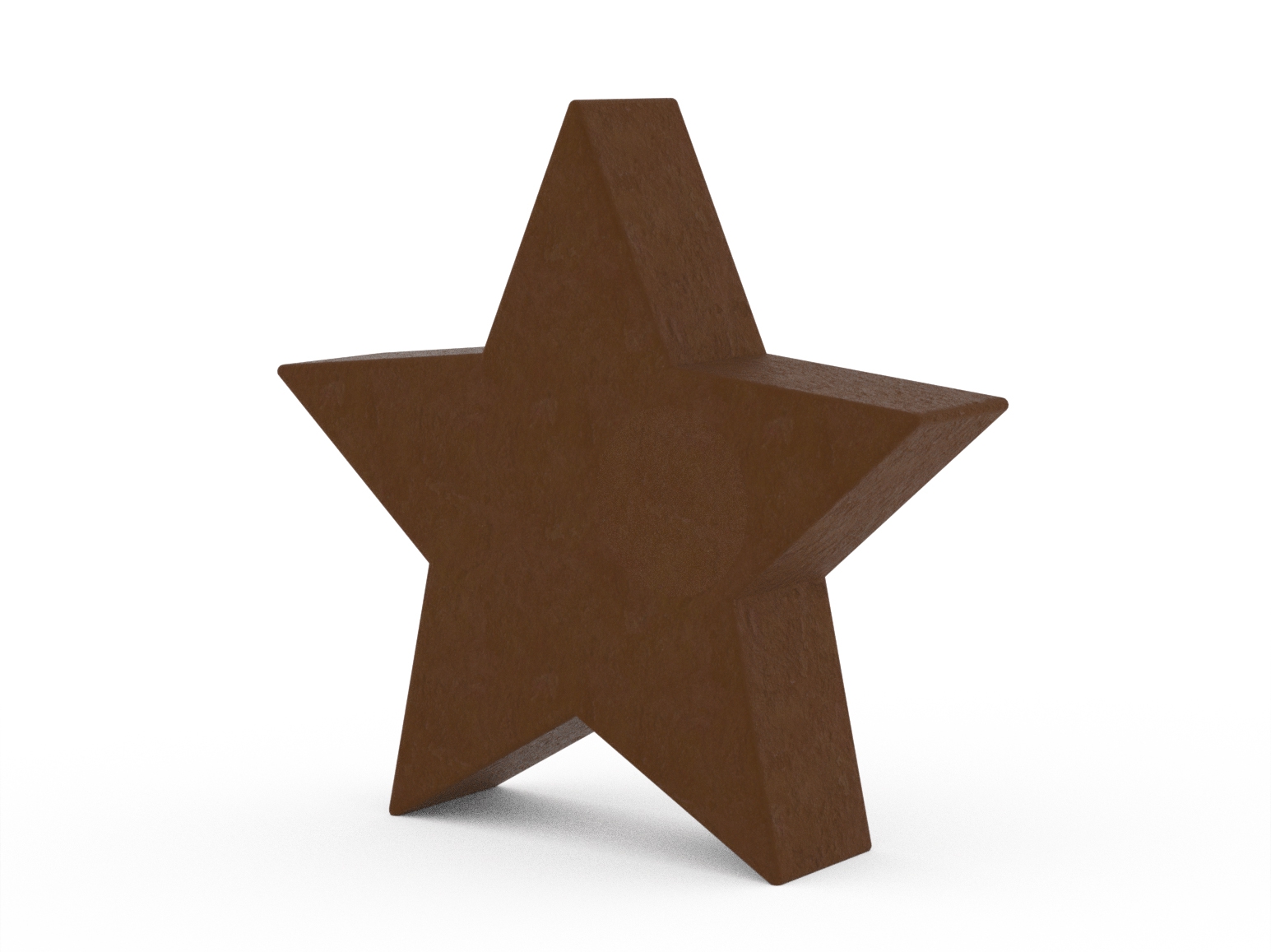 WAXED STEEL Urn STAR