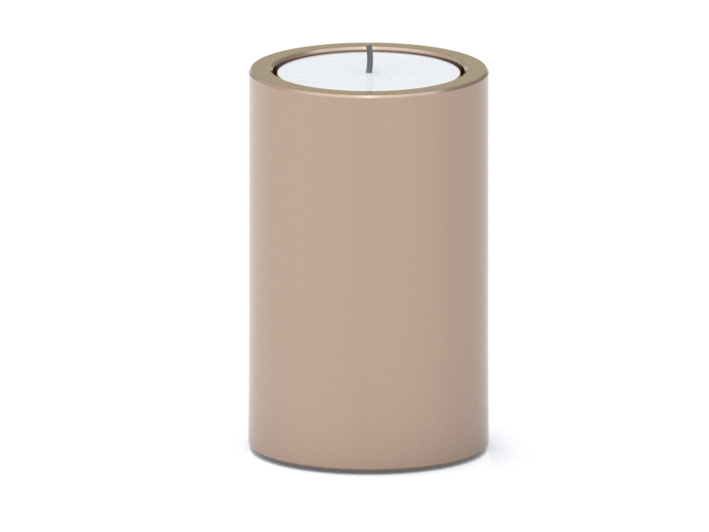 GOLD & COPPER Urn CANDLE 50